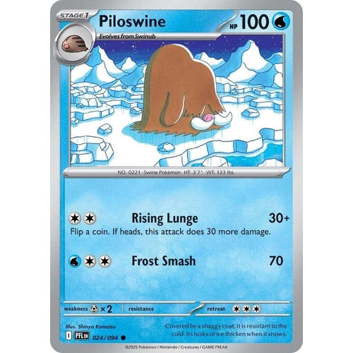Piloswine (024/094) (ME02: Phantasmal Flames) - PokéBox Australia