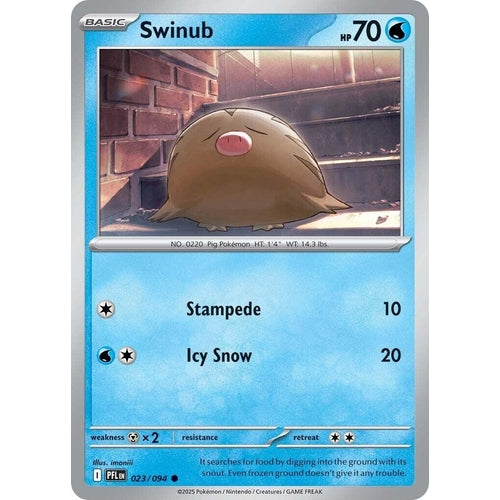 Swinub (023/094) (ME02: Phantasmal Flames) - PokéBox Australia