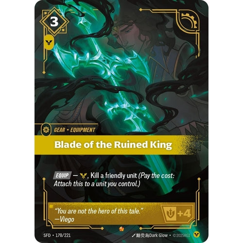 Image for Blade of the Ruined King (178/221) (Spiritforged) - Riftbound: League of Legends Trading Card Game