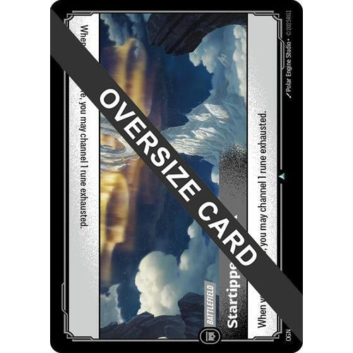Image for Startipped Peak (Oversized) (288/298) (Origins: Proving Grounds) - Riftbound: League of Legends Trading Card Game