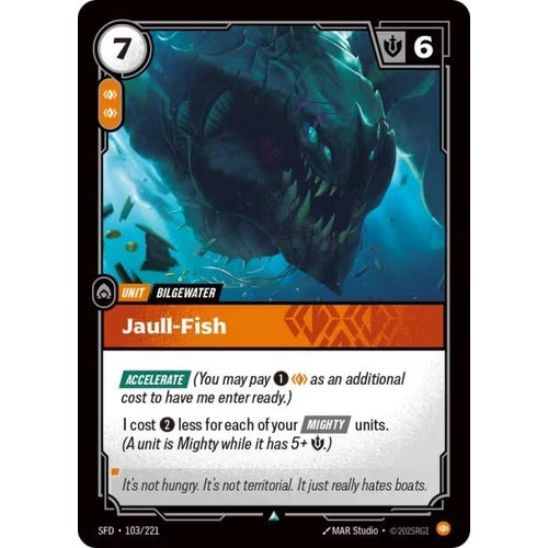 Image for Jaull-Fish (103/221) (Spiritforged) - Riftbound: League of Legends Trading Card Game