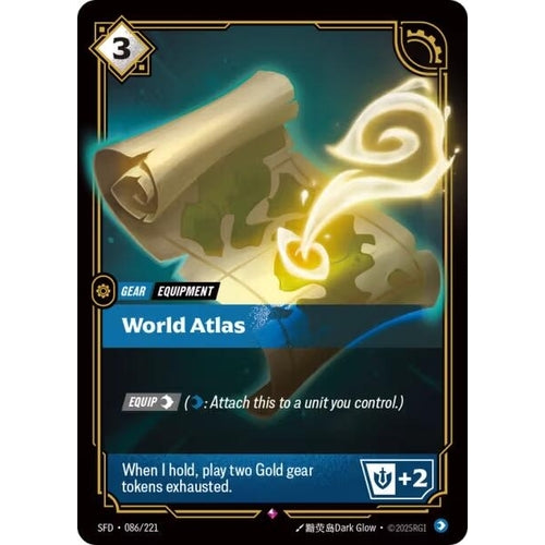 Image for World Atlas (086/221) (Spiritforged) - Riftbound: League of Legends Trading Card Game