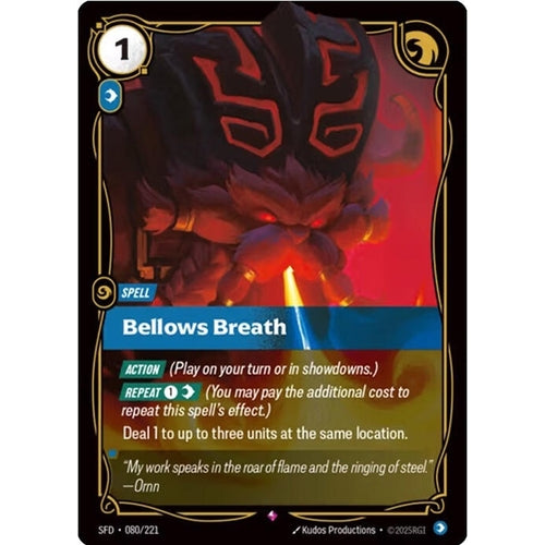Image for Bellows Breath (080/221) (Spiritforged) - Riftbound: League of Legends Trading Card Game