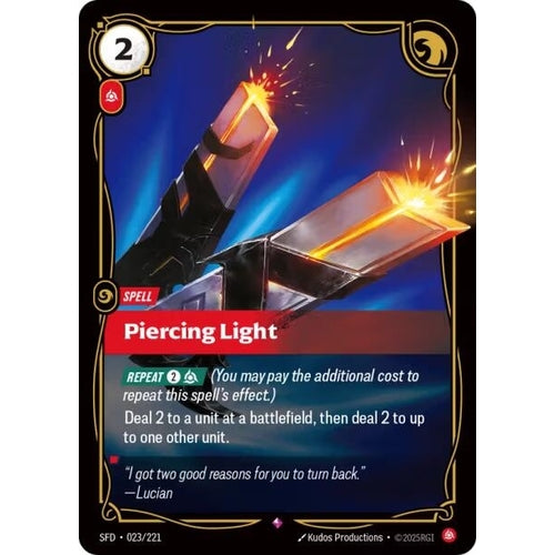 Image for Piercing Light (023/221) (Spiritforged) - Riftbound: League of Legends Trading Card Game