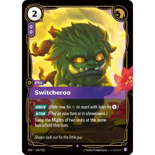 Image for Switcheroo (145/221) (Spiritforged) - Riftbound: League of Legends Trading Card Game