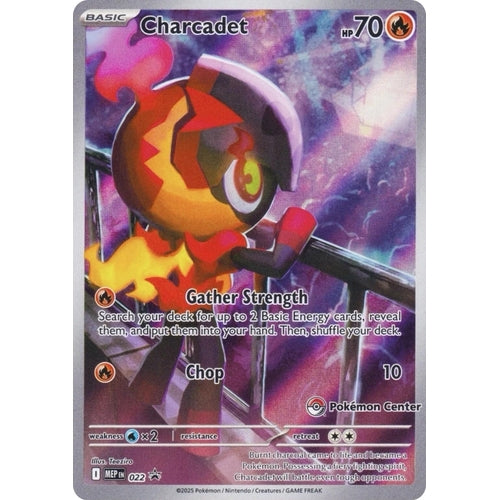 Charcadet - 022 (Pokemon Center Exclusive) (022) (ME: Mega Evolution Promo) - PokéBox Australia