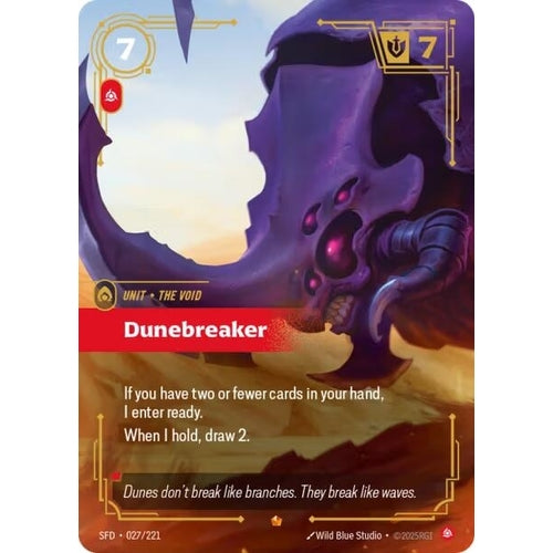 Image for Dunebreaker (027/221) (Spiritforged) - Riftbound: League of Legends Trading Card Game