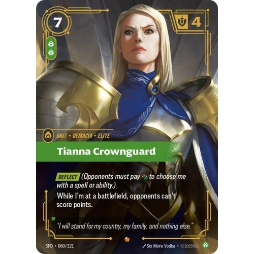 Image for Tianna Crownguard (060/221) (Spiritforged) - Riftbound: League of Legends Trading Card Game