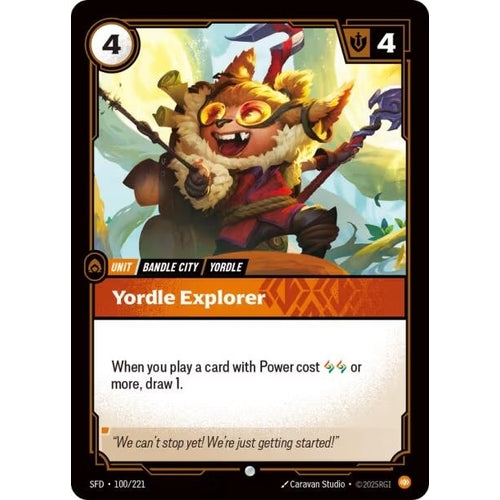 Image for Yordle Explorer (100/221) (Spiritforged) - Riftbound: League of Legends Trading Card Game