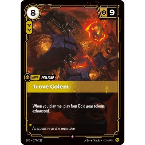 Image for Trove Golem (174/221) (Spiritforged) - Riftbound: League of Legends Trading Card Game