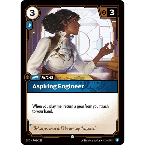 Image for Aspiring Engineer (061/221) (Spiritforged) - Riftbound: League of Legends Trading Card Game