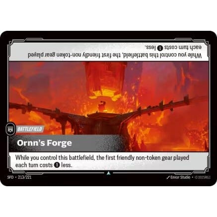 Image for Ornn's Forge (213/221) (Spiritforged) - Riftbound: League of Legends Trading Card Game