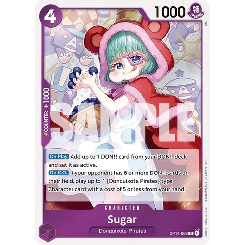 Image for Sugar (OP14-063) (The Azure Sea's Seven) - One Piece Card Game