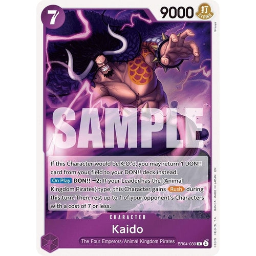 Image for Kaido (EB04-030) (The Azure Sea's Seven) - One Piece Card Game