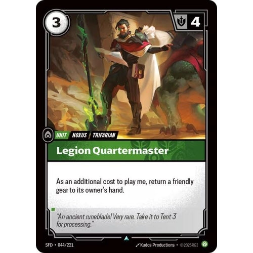 Image for Legion Quartermaster (044/221) (Spiritforged) - Riftbound: League of Legends Trading Card Game