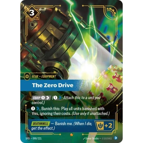 Image for The Zero Drive (090/221) (Spiritforged) - Riftbound: League of Legends Trading Card Game