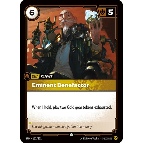 Image for Eminent Benefactor (152/221) (Spiritforged) - Riftbound: League of Legends Trading Card Game
