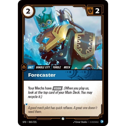 Image for Forecaster (065/221) (Spiritforged) - Riftbound: League of Legends Trading Card Game