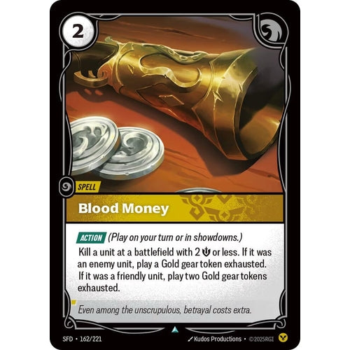 Image for Blood Money (162/221) (Spiritforged) - Riftbound: League of Legends Trading Card Game