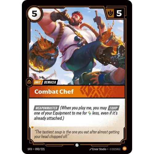 Image for Combat Chef (092/221) (Spiritforged) - Riftbound: League of Legends Trading Card Game