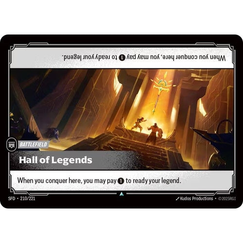 Image for Hall of Legends (210/221) (Spiritforged) - Riftbound: League of Legends Trading Card Game