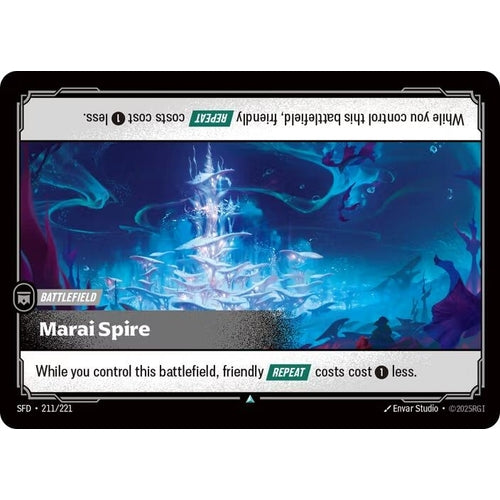 Image for Marai Spire (211/221) (Spiritforged) - Riftbound: League of Legends Trading Card Game