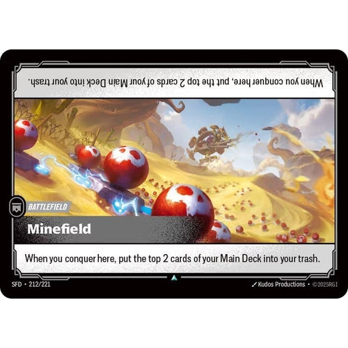 Image for Minefield (212/221) (Spiritforged) - Riftbound: League of Legends Trading Card Game