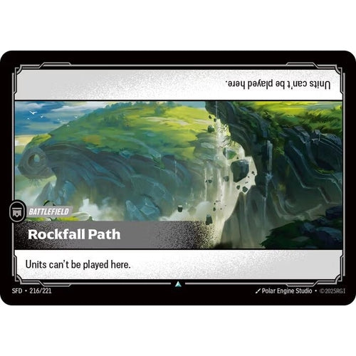 Image for Rockfall Path (216/221) (Spiritforged) - Riftbound: League of Legends Trading Card Game