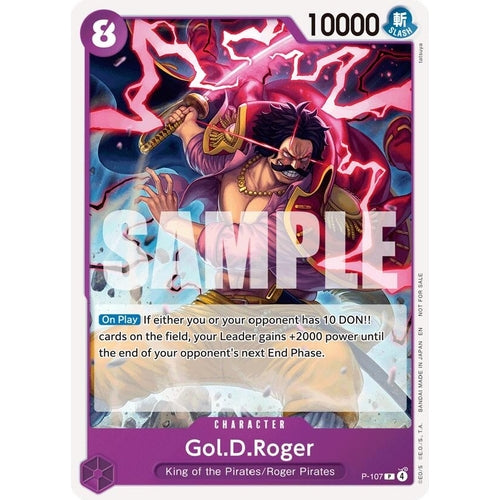 Image for Gol.D.Roger (Store Tournament 2025 Vol. 4) (P-107) (One Piece Promotion Cards) - One Piece Card Game