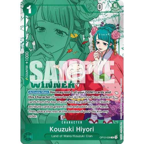 Image for Kouzuki Hiyori (Winner Pack 2026 Vol. 1) (OP12-028) (One Piece Promotion Cards) - One Piece Card Game