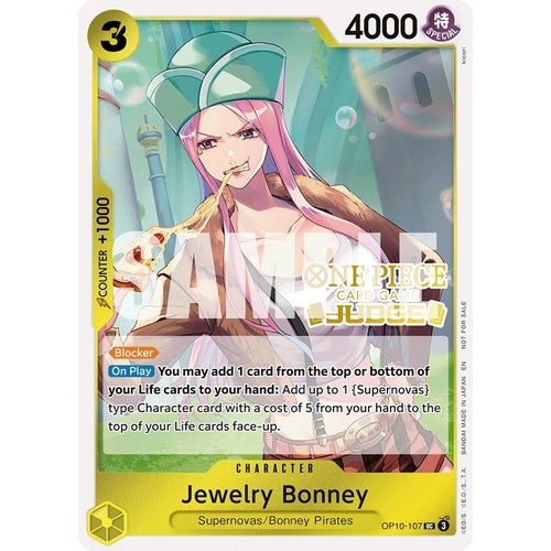 Image for Jewelry Bonney (Judge Pack Vol. 7) (OP10-107) (One Piece Promotion Cards) - One Piece Card Game