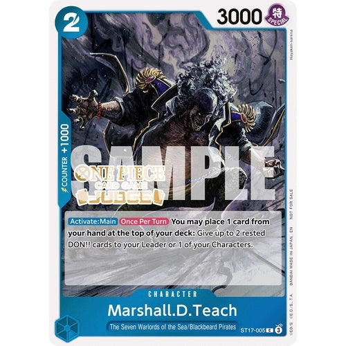 Image for Marshall.D.Teach (Judge Pack Vol. 7) (ST17-005) (One Piece Promotion Cards) - One Piece Card Game