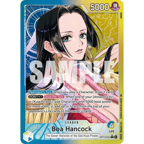 Image for Boa Hancock - OP14-041 (Alternate Art) (OP14-041) (The Azure Sea's Seven) - One Piece Card Game