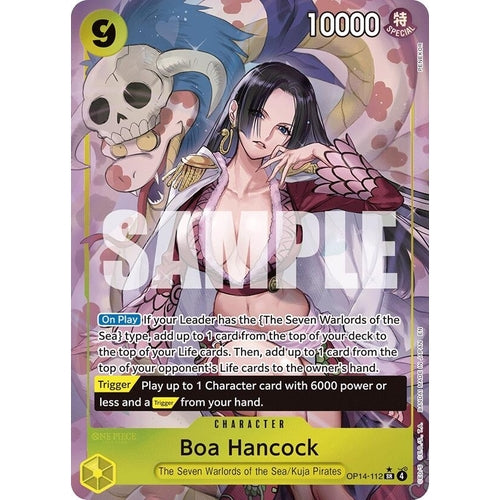 Image for Boa Hancock - OP14-112 (Alternate Art) (OP14-112) (The Azure Sea's Seven) - One Piece Card Game
