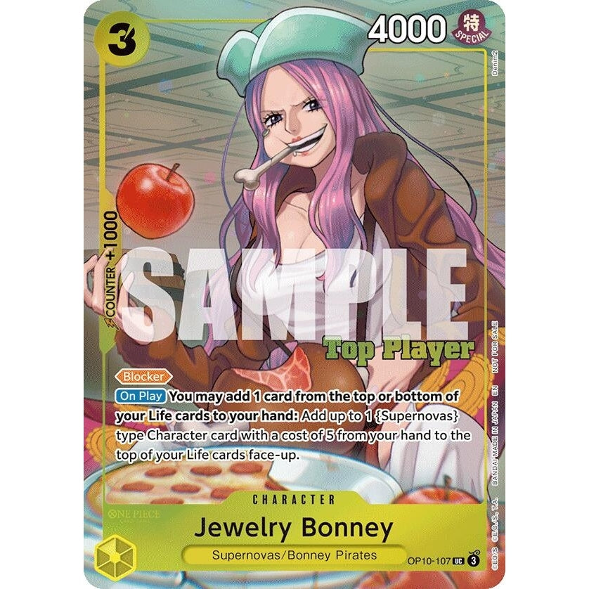 Image for Jewelry Bonney (CS 25-26 Top Player Pack Vol. 2) (OP10-107) (One Piece Promotion Cards) - One Piece Card Game