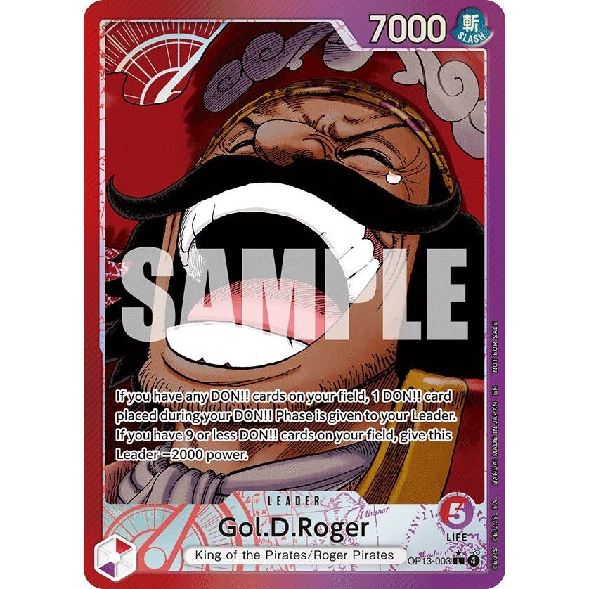 Image for Gol.D.Roger (Jumbo) (OP13-003) (One Piece Promotion Cards) - One Piece Card Game
