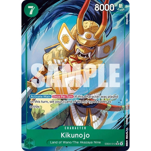 Image for Kikunojo - EB04-012 (Alternate Art) (EB04-012) (The Azure Sea's Seven) - One Piece Card Game
