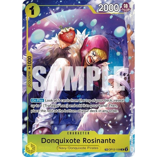 Image for Donquixote Rosinante - OP12-108 (OP12-108) (The Azure Sea's Seven) - One Piece Card Game