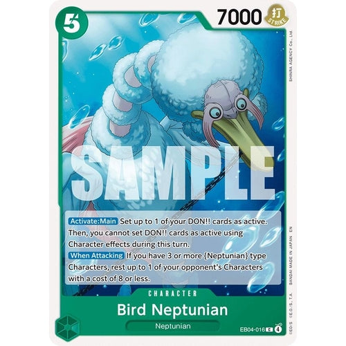 Image for Bird Neptunian (EB04-016) (The Azure Sea's Seven) - One Piece Card Game