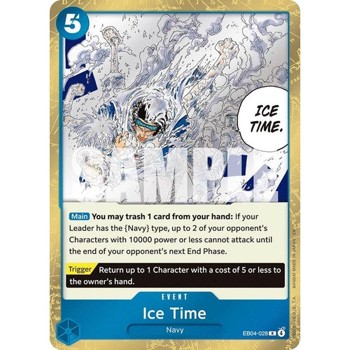 Image for Ice Time (EB04-028) (The Azure Sea's Seven) - One Piece Card Game