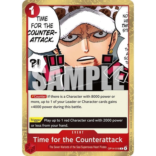 Image for Time for the Counterattack (OP14-018) (The Azure Sea's Seven) - One Piece Card Game
