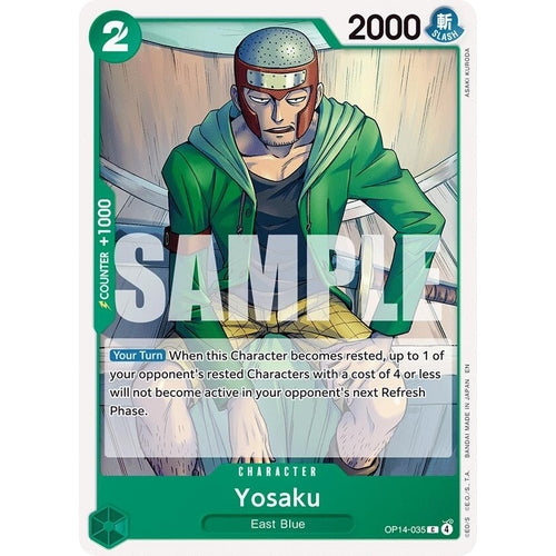 Image for Yosaku (OP14-035) (The Azure Sea's Seven) - One Piece Card Game