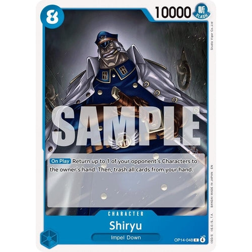 Image for Shiryu (OP14-048) (The Azure Sea's Seven) - One Piece Card Game