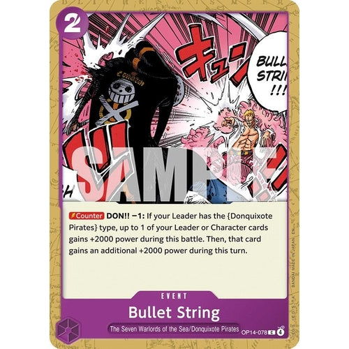Image for Bullet String (OP14-078) (The Azure Sea's Seven) - One Piece Card Game