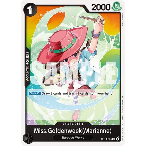 Image for Miss.Goldenweek(Marianne) (OP14-085) (The Azure Sea's Seven) - One Piece Card Game