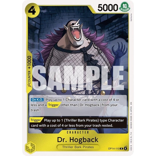 Image for Dr. Hogback (OP14-110) (The Azure Sea's Seven) - One Piece Card Game