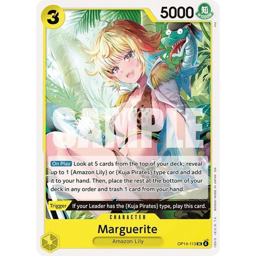 Image for Marguerite (OP14-113) (The Azure Sea's Seven) - One Piece Card Game