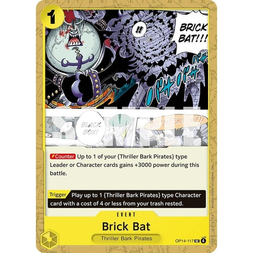 Image for Brick Bat (OP14-117) (The Azure Sea's Seven) - One Piece Card Game