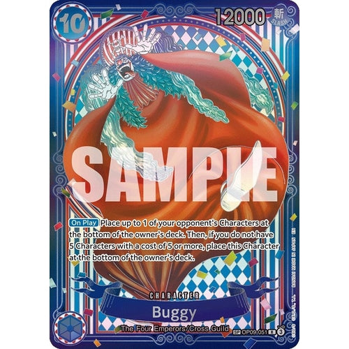 Image for Buggy - OP09-051 (SP) (OP09-051) (The Azure Sea's Seven) - One Piece Card Game