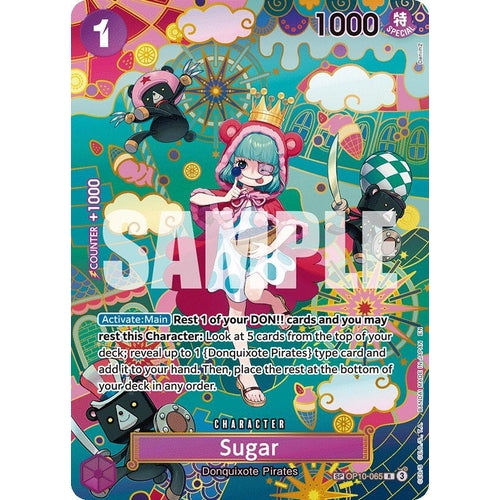 Image for Sugar - OP10-065 (SP) (OP10-065) (The Azure Sea's Seven) - One Piece Card Game